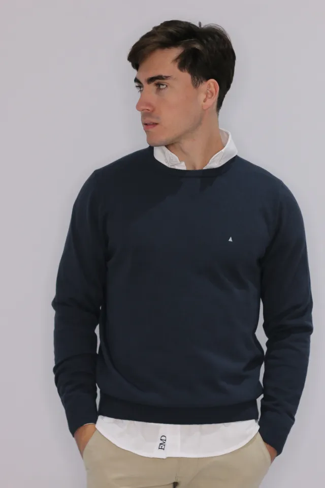 JERSEY AZUL MARINO TRIÁNGULO