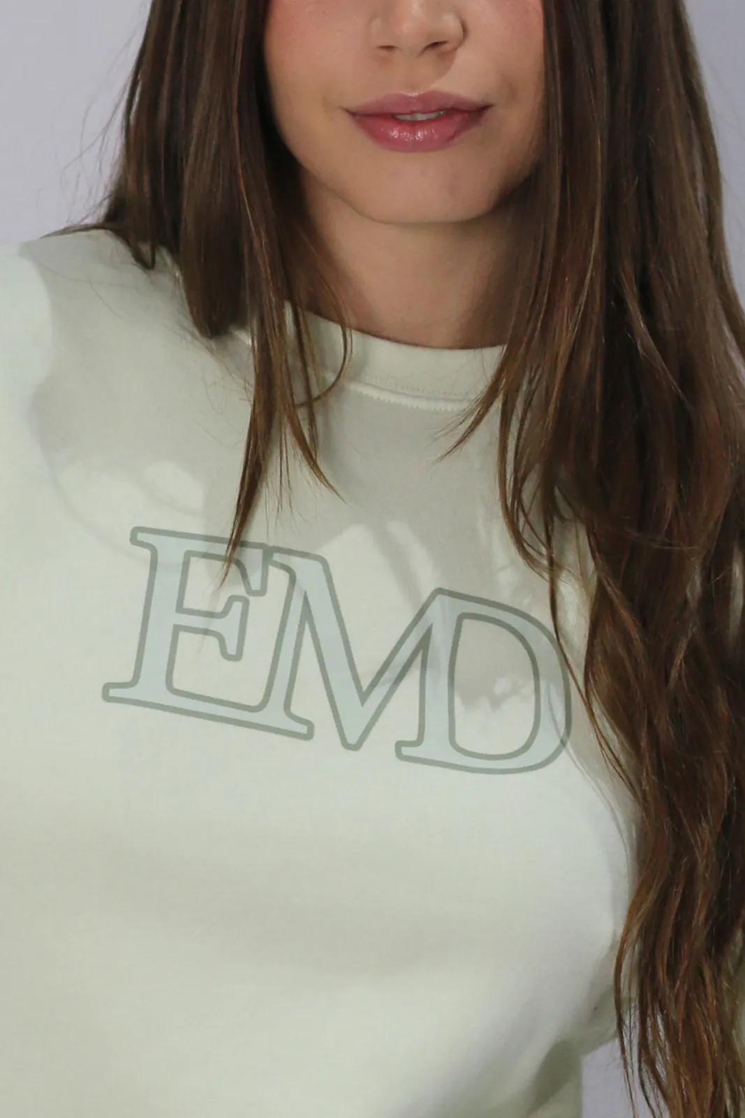 SUDADERA EMD VERDE MENTA - Imagen 2