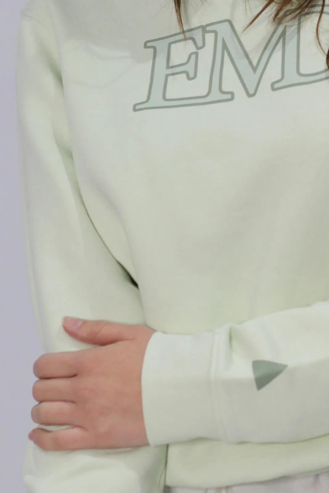 SUDADERA EMD VERDE MENTA - Imagen 4