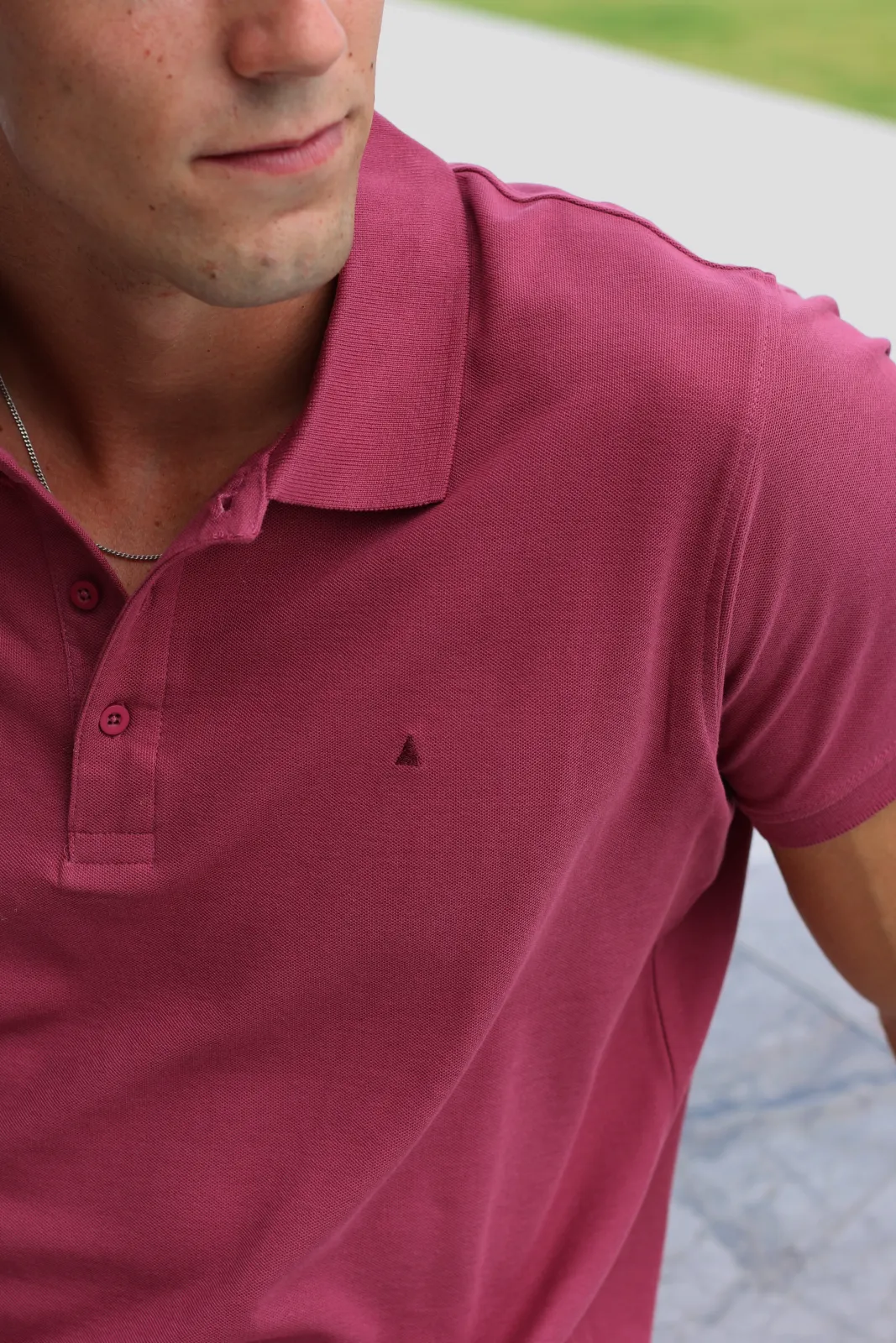 POLO BÁSICO TINTO TRIÁNGULO - Imagen 2