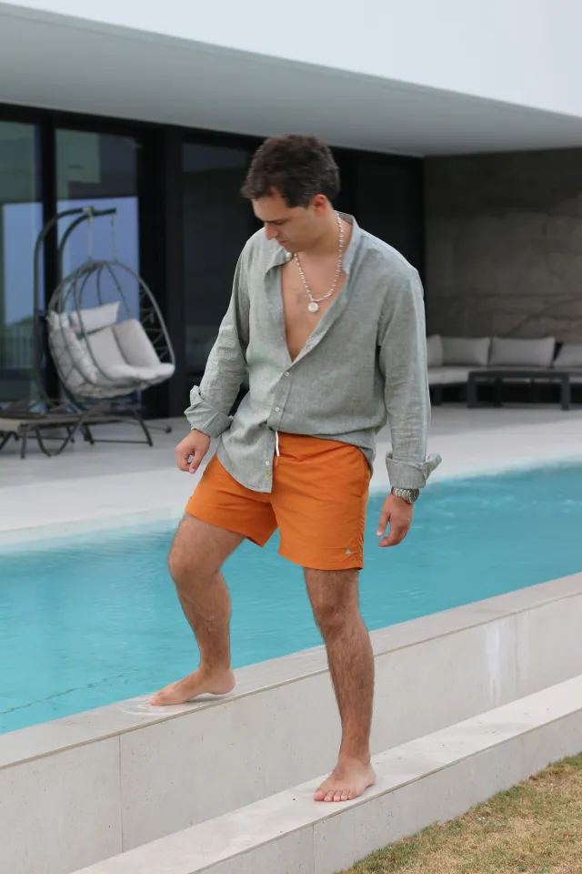 BAÑADOR NARANJA TRIÁNGULO