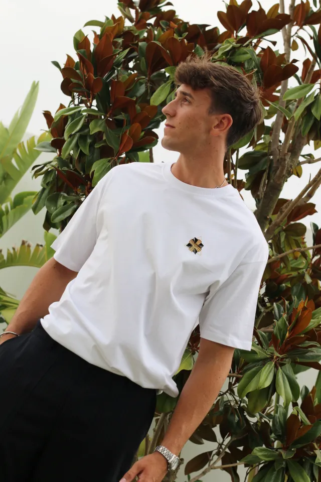 CAMISETA OVERSIZE BLANCA GREGORIUS 2.0