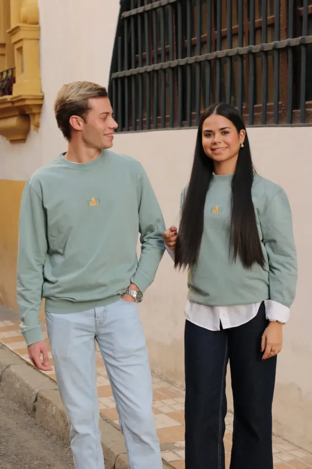 SUDADERA EMD VERDE
