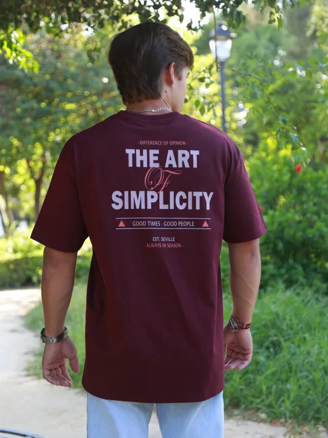 CAMISETA THE ART OF SIMPLICITY